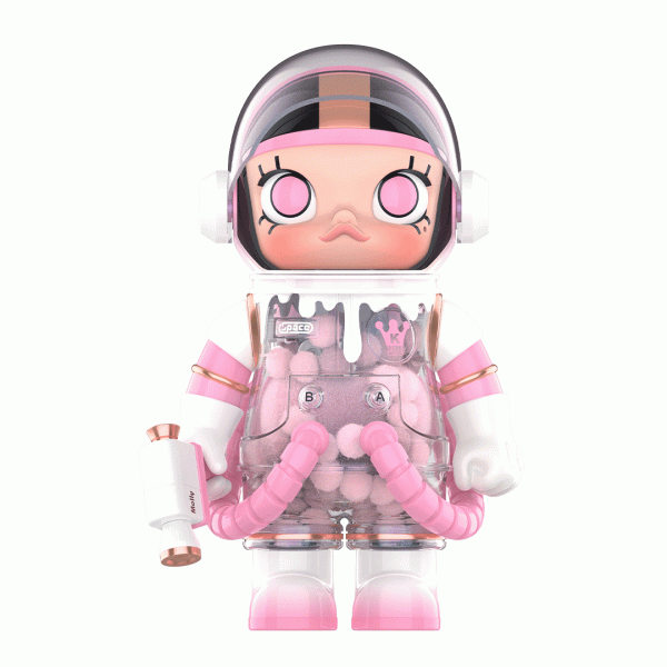 POP MART MEGA Space Molly 400% Heartfelt Words