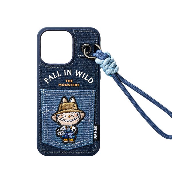 POP MART The Monsters LABUBU Fall in Wild Phone Case for iPhone 14/15 Pro Max