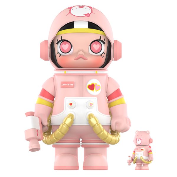 POP MART MEGA Space Molly 400%+100% Combo Love-a-Lot Bear