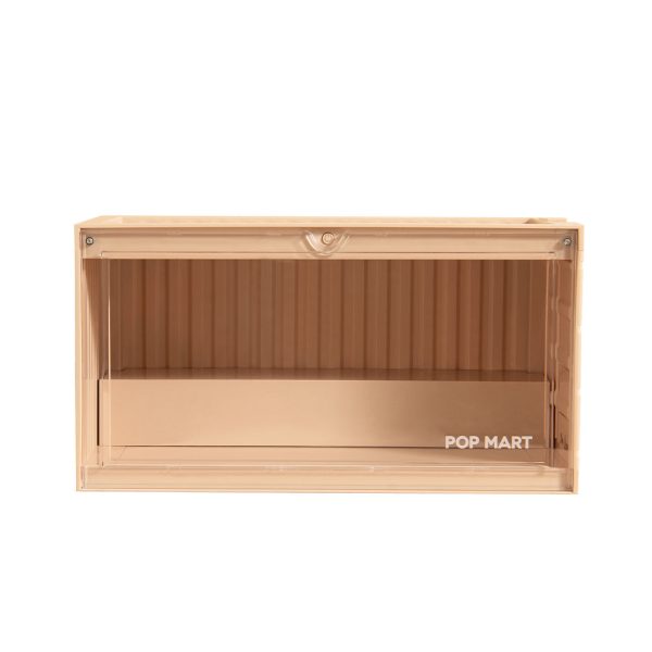 POP MART LED Luminous Display Box Container - Beige