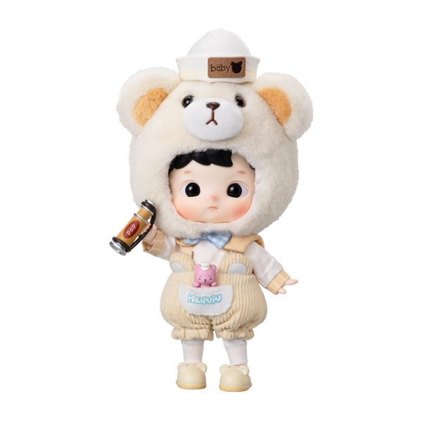 POP MART Hacipupu Captain Bear BJD Action Figure Doll