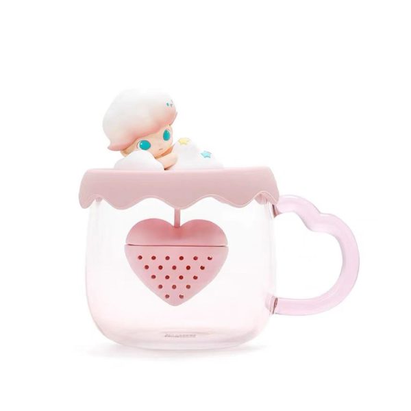 POP MART Dimoo Always by Your Side Glass Cup with Cover