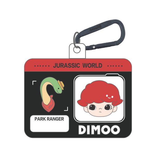 POP MART Dimoo Jurassic World Series Pendant Keychain Blind Box