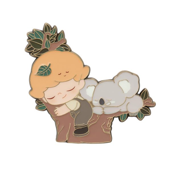 POP MART DIMOO ONE DAY WITH KOALA Series Enamel Pin Badge Blind Box | Australia Limited