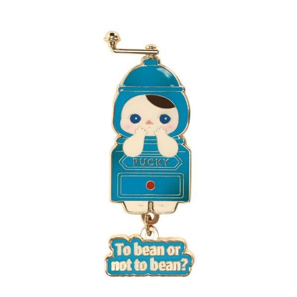 POP MART Pucky Rabbit Cafe Series Enamel Pin Badge Blind Box