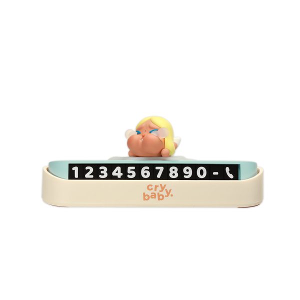 POP MART Crybaby Encounter Yourself Series - Parking Mobile Number Plate