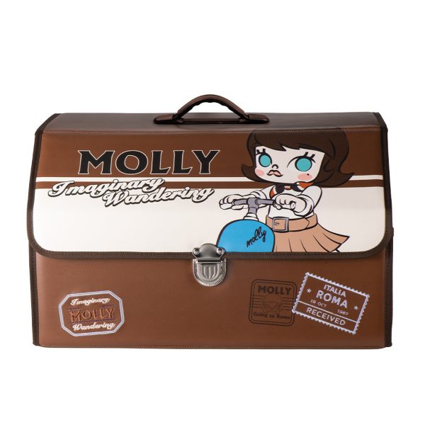 POP MART Molly Imaginary Wandering Series Car Trunk Storage Box