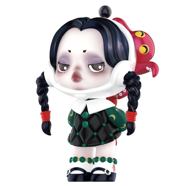POP MART SKULLPANDA x The Addams Family Series Blind Box Wednesday