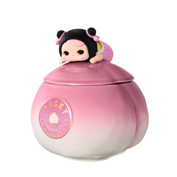 POP MART PUCKY The Feast Series Mug Cup with Cover
