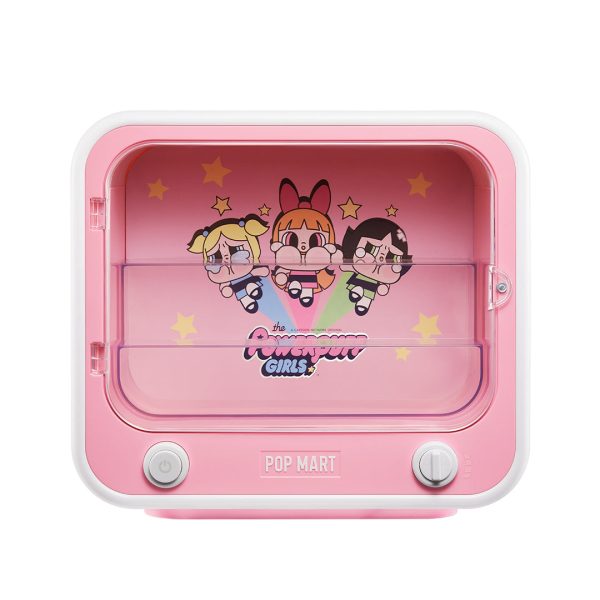 POP MART TV Set Luminous Display Box Container - Crybaby × The Powerpuff Girls
