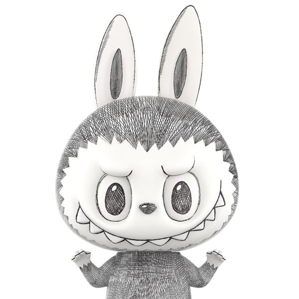 POP MART MEGA LABUBU 1000% Sketch