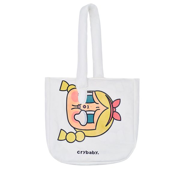POP MART Crybaby Sunset Concert Series Cotton Filled Tote Bag