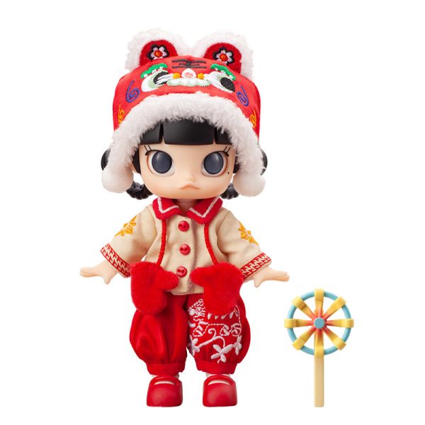 POP MART Molly Baby Tiger BJD Set Doll Collectible Figure
