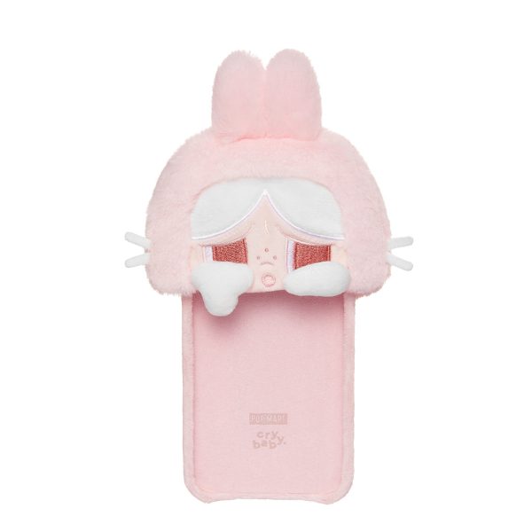 POP MART CRYBABY Crying Again Series - Plush iPhone Case