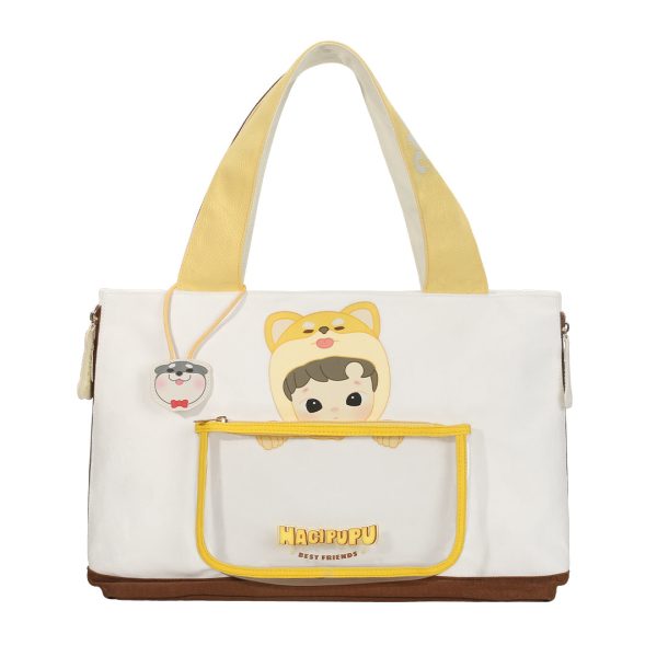 POP MART Hacipupu The Growth Diary Series Canvas Tote Bag