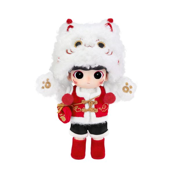 POP MART DIMOO Fortune Cat BJD Action Figure Doll