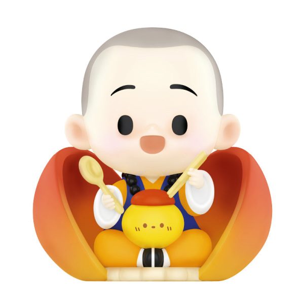 POP MART The Little Monk Yichan Chinese Delicacy Series Blind Box