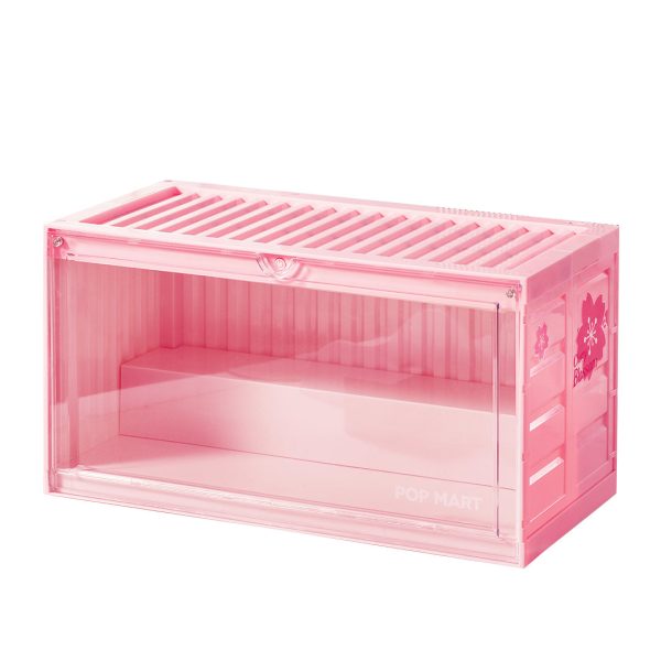 POP MART LED Luminous Display Box Container - Pucky Cherry Blossom (Pink)