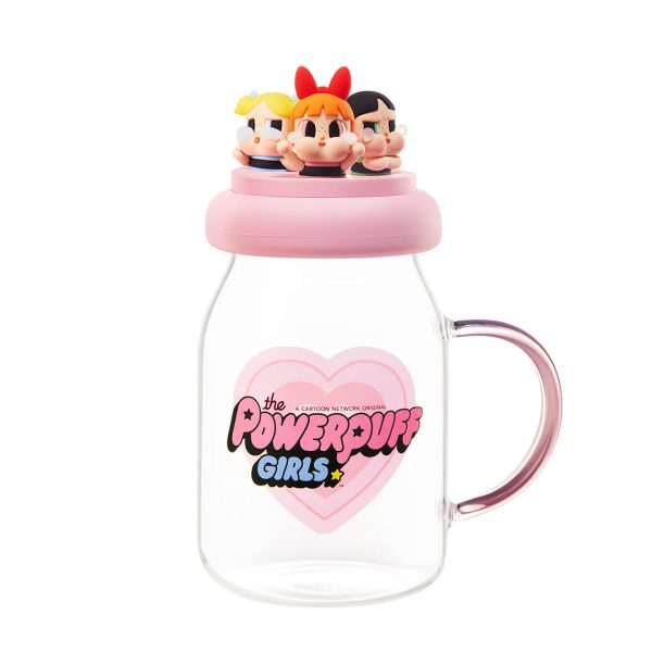 POP MART Crybaby × The Powerpuff Girls Series Straw Cup