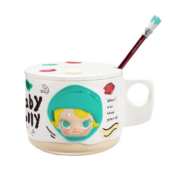 POP MART Baby Molly When I Was Three Series Mug Cup with Cover