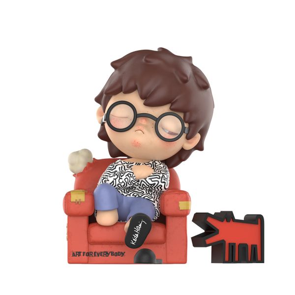 POP MART Hirono x Keith Haring 200% Figurine
