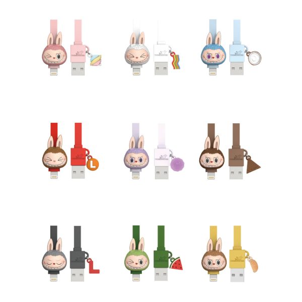 POP MART The Monsters Candy Series iPhone Cable Blind Box