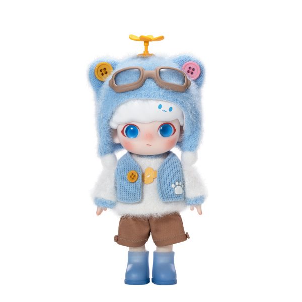 POP MART DIMOO Pilot Bear BJD Action Figure Doll