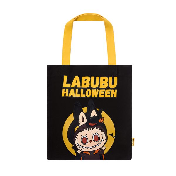 POP MART Happy Halloween Party Series LABUBU Tote Bag