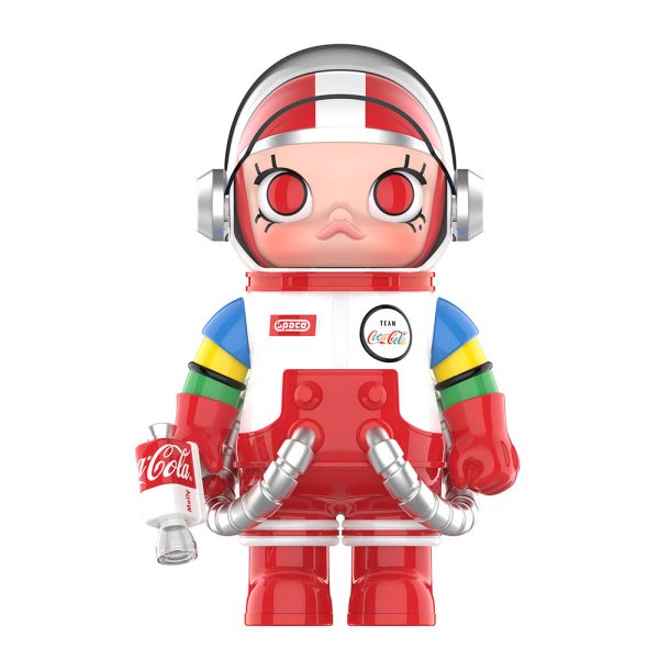 POP MART MEGA Space Molly 400% TEAM COCA-COLA