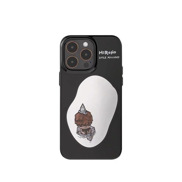 POP MART Hirono Little Mischief Phone Case for iPhone 14 Pro/Pro Max