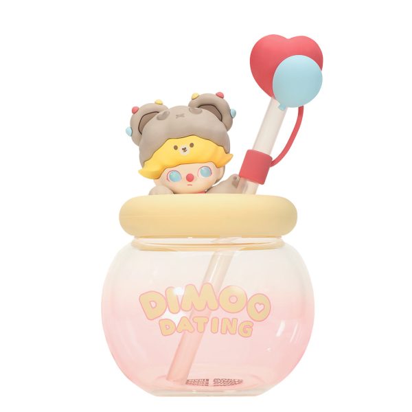 POP MART Dimoo Dating Series Straw Cup