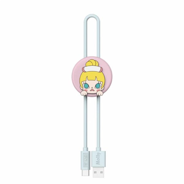 POP MART A Boring Day With Molly Phone Cable Blind Box