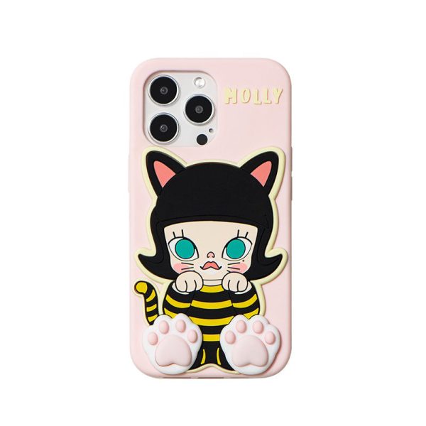 POP MART A Boring Day With Molly Phone Case for iPhone 14/13 Series