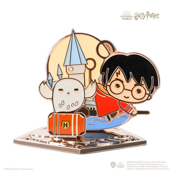 POP MART Harry Potter Wizarding World Animals Series Enamel Pin Badge
