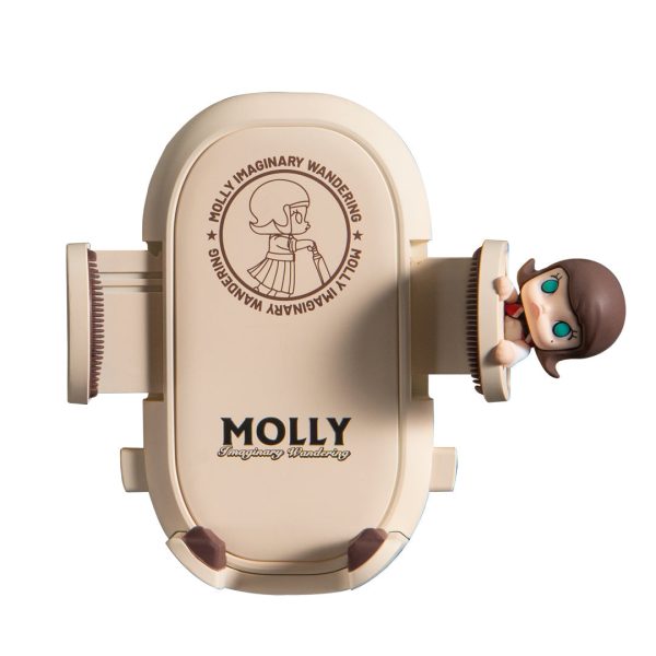 POP MART Molly Imaginary Wandering Series Car Phone Holder
