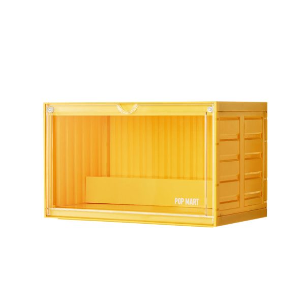 POP MART Mini Display Box Container - Yellow