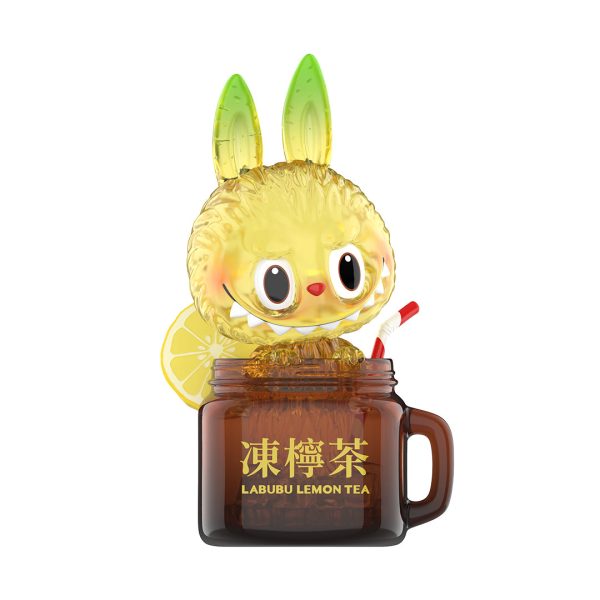 POP MART THE MONSTERS LABUBU Lemon Tea 100% Figurine