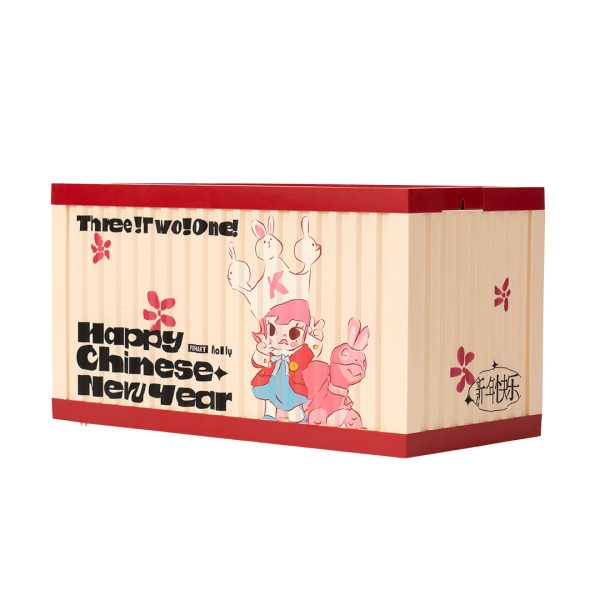 POP MART LED Luminous Display Box Container - Three. Two. One! Happy Chinese New Year