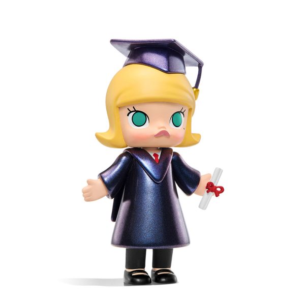 POP MART MOLLY Happy Graduation 100% Figurine