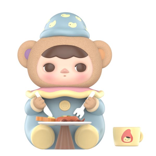 POP MART Pucky All Day Breakfast Bear Baby 200% Figurine
