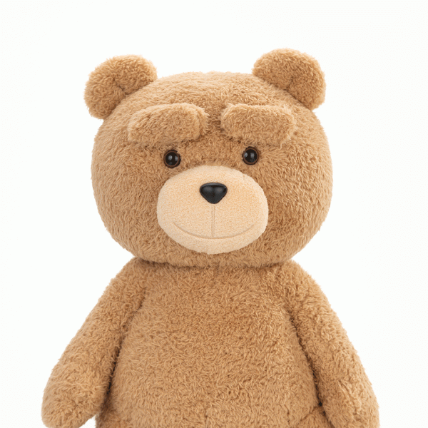 POP MART x GONG ted 2 Action Plush Doll