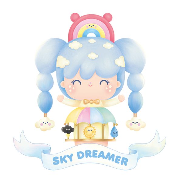 POP MART Momiji Sky Dreamer 200% Figurine