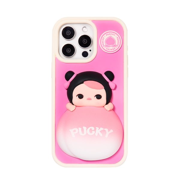 POP MART PUCKY The Feast Series Phone Case for iPhone 14/15 Pro Max