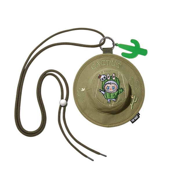 POP MART The Monsters Fall in Wild Bucket Hat Mini Bag Blind Box