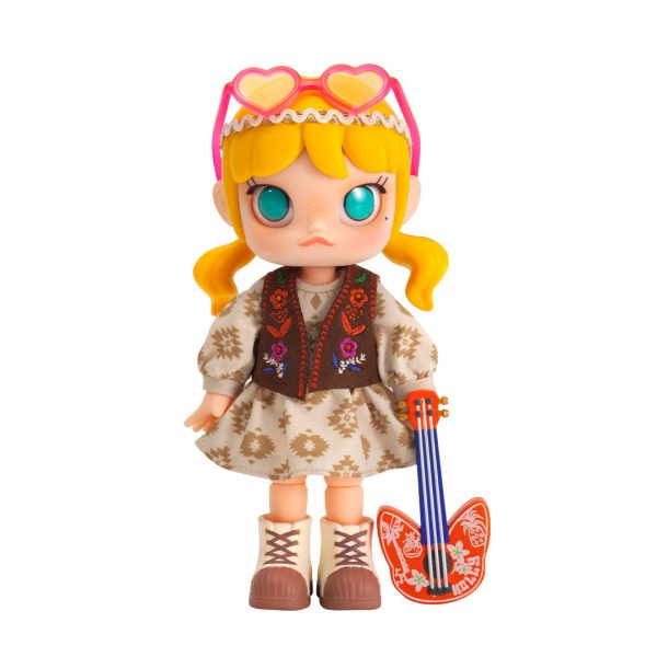 POP MART Molly Beach Music Festival BJD Action Figure