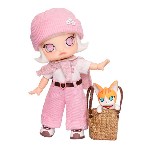 POP MART Molly Cherry Blossom BJD Action Figure Doll