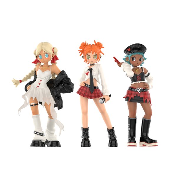 POP MART Peach Riot Bloody Valentine 100% Figurine Set