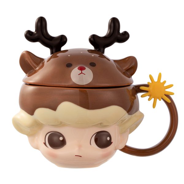 POP MART Dimoo Letters from Snowman Series - Mug Cup with Cover
