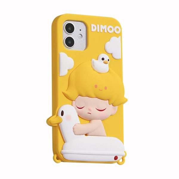 POP MART Dimoo Pets Vacation Phone Case for iPhone 13 Series