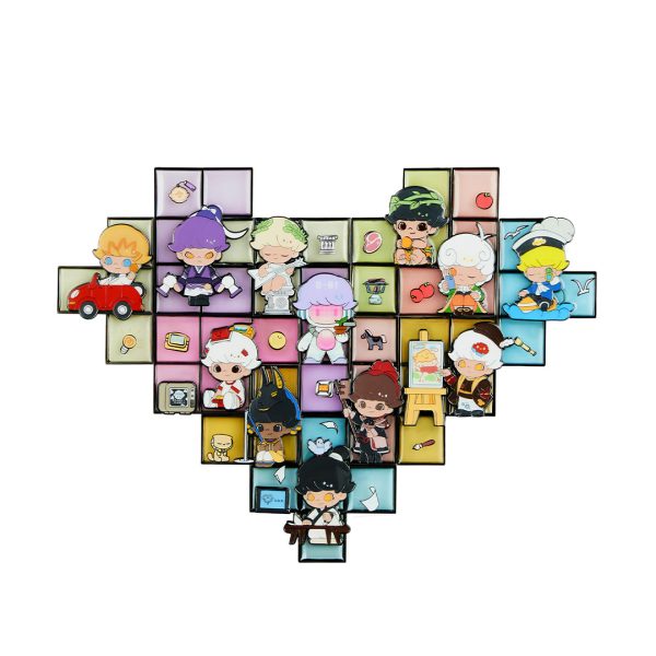 POP MART Dimoo Time Roaming Series Fridge Magnet Blind Box
